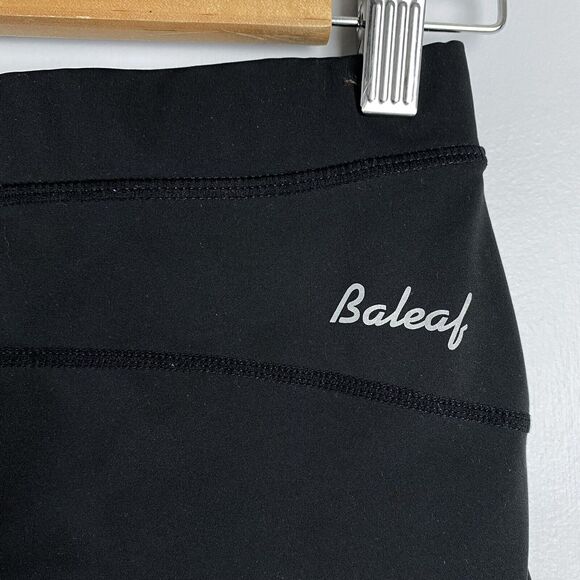 Women's Baleaf Black Spandex Athletic Bike Shorts Size Small - Picture 4 of 6